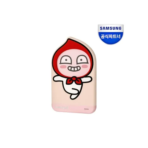 삼성 외장하드 카카오 Portable USB 3.0 1TB 라이언 어피치 - [박스파손]