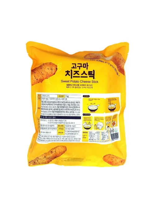 이지푸드 고구마 치즈스틱 냉동 1kg