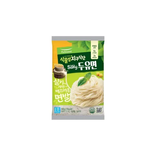 풀무원 지구식단 실키 두유면 150g X 4개